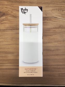 Pinky Up Katherine Glass Tumbler