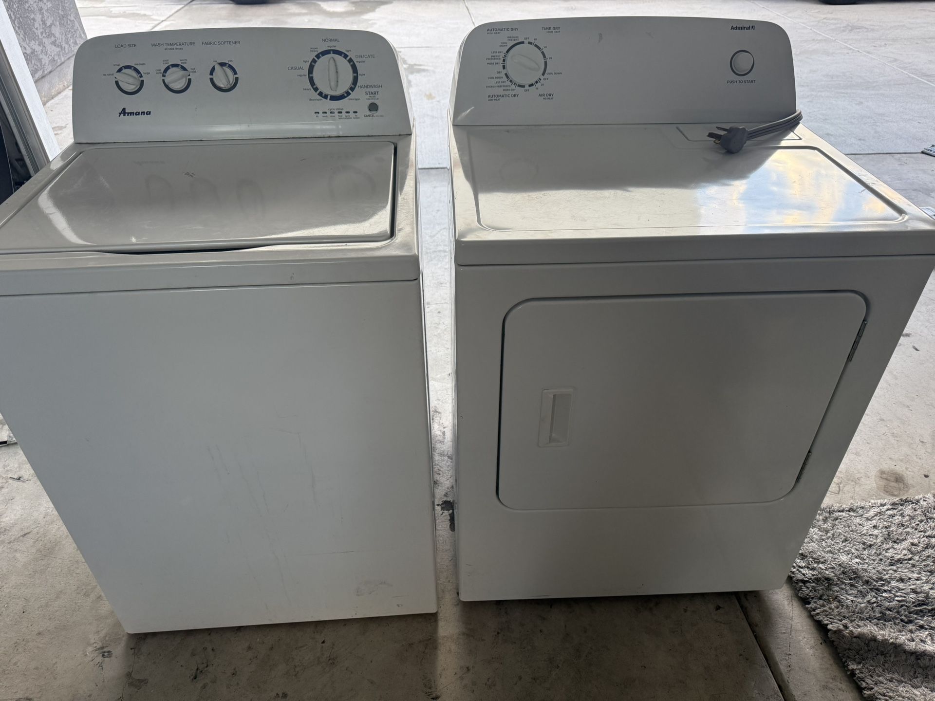Washer And Dryer
