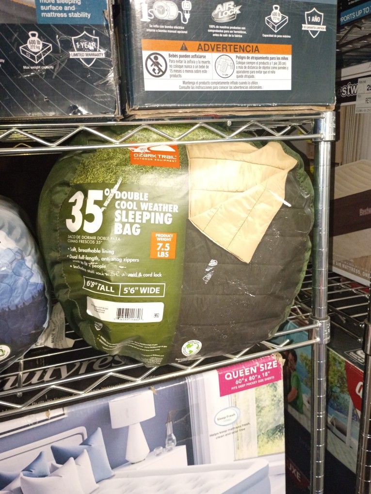 35°Double Cold Weather Sleeping Bag