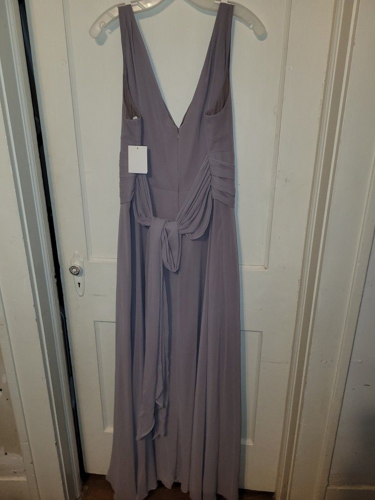 Dusty Rose Bridemaid Dress