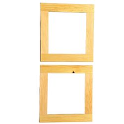 2 Wood With Gas’s Cabinet Doors 