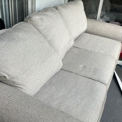 Light Grey Couch 3 Seater 