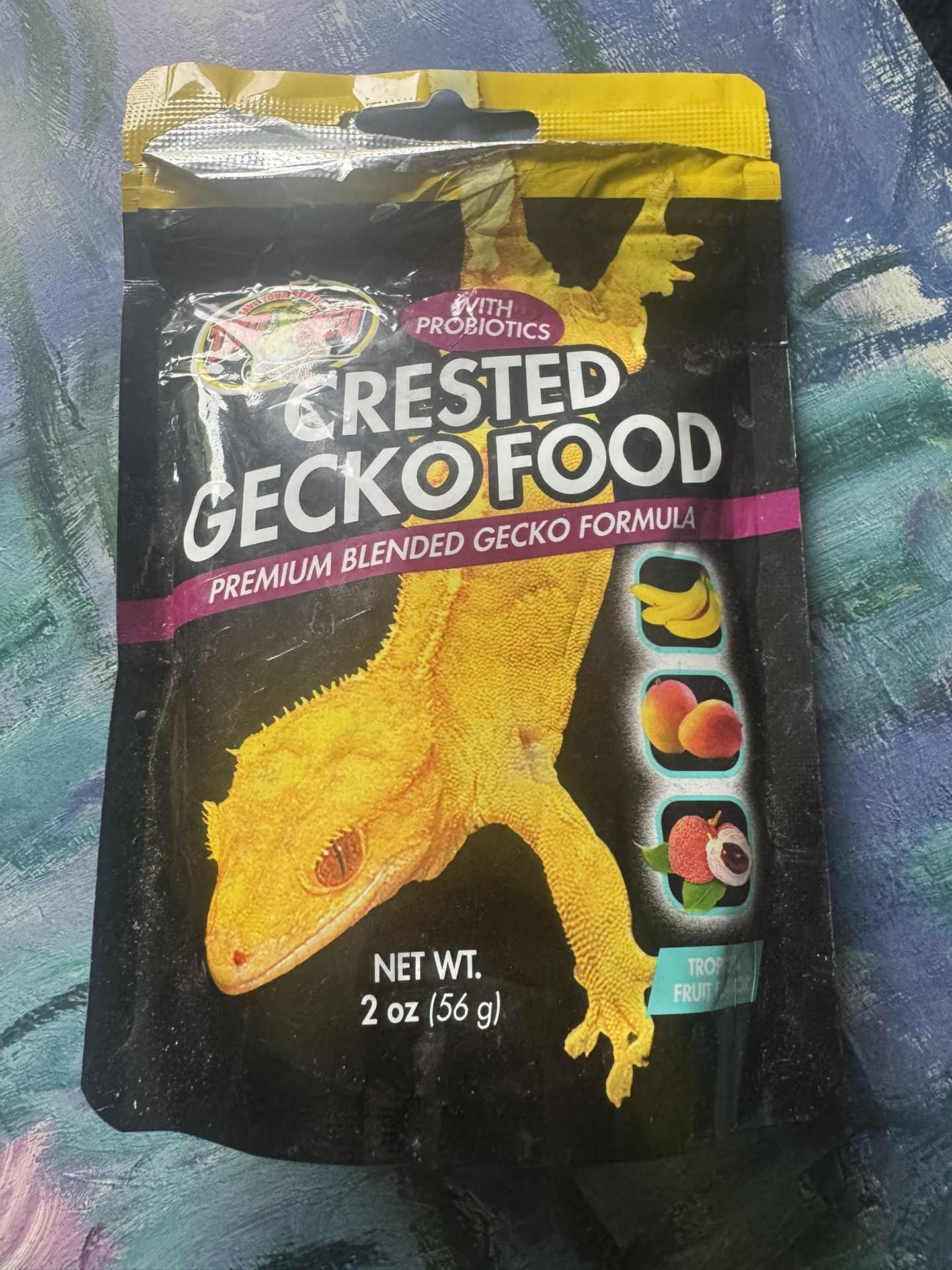 Zoo Med Crested Gecko Food w/ Probiotics – Tropical Fruit