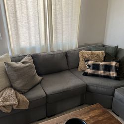 grey sectional