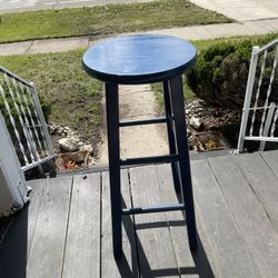 Blue Barstool