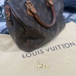 Louis Vuitton LV Monogram Speedy 25 Vintage 