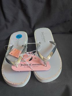 New women’s sandals size 10 from juicy couture