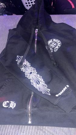 chrome hearts zip up worn twice
