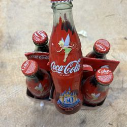 Tinkerbell 50th Anniversary Coke Bottles