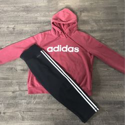 Adidas Women’s Hoodie & Capri Pants 