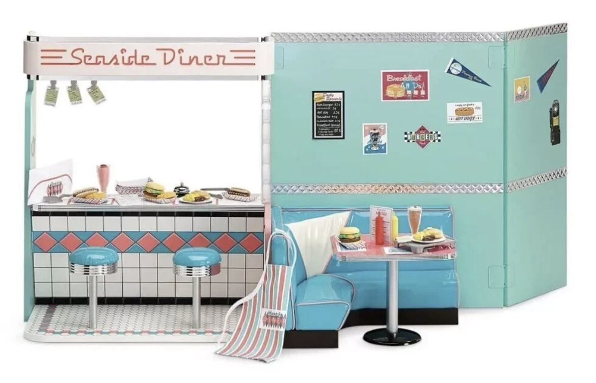 American Girl Doll Maryellen’s Seaside Diner, Like New