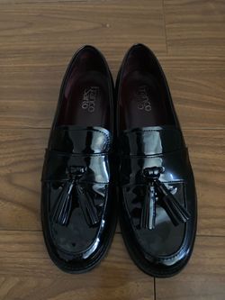 Franco Sarto leather women loafers size 8.5