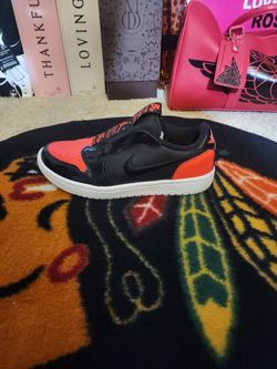 Jordan 1 Low Slip On Size 8.5w=7y 