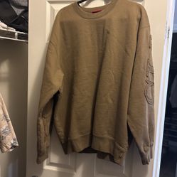 Supreme Tonal Appliqué - Olive Brown- Never Worn