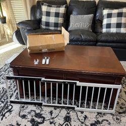 New or Like New Short Freestanding Pet Fence