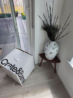Spotted Crate & Barrel Vase