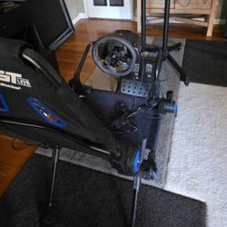 PS5 Sim Racing Setup - Next Level F-GT Lite iRacing Edition + Logitech G923 TrueForce Steering Wheel