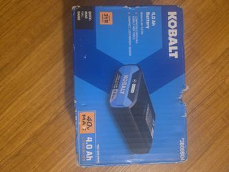 Kobalt 40v  Battery