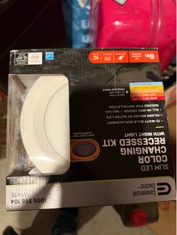 recessed lights night light