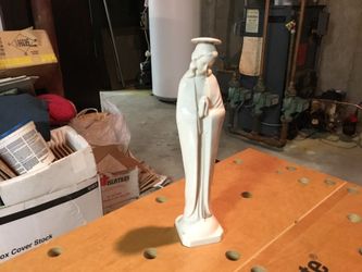 Two religious statues