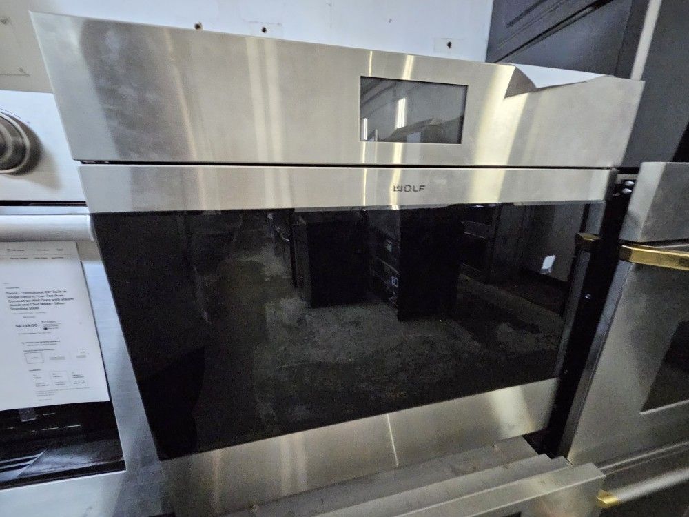 30" WOLF SINGLE WALL OVEN STAINLESS STEEL