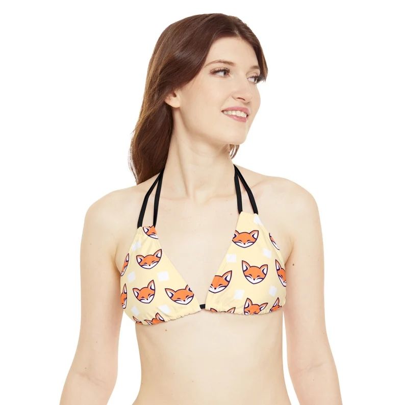 Foxy Triangle Bikini Top