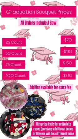 Graduation flowers