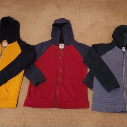 Boys' Old Navy Zip Hoodie Jackets Size 10/12