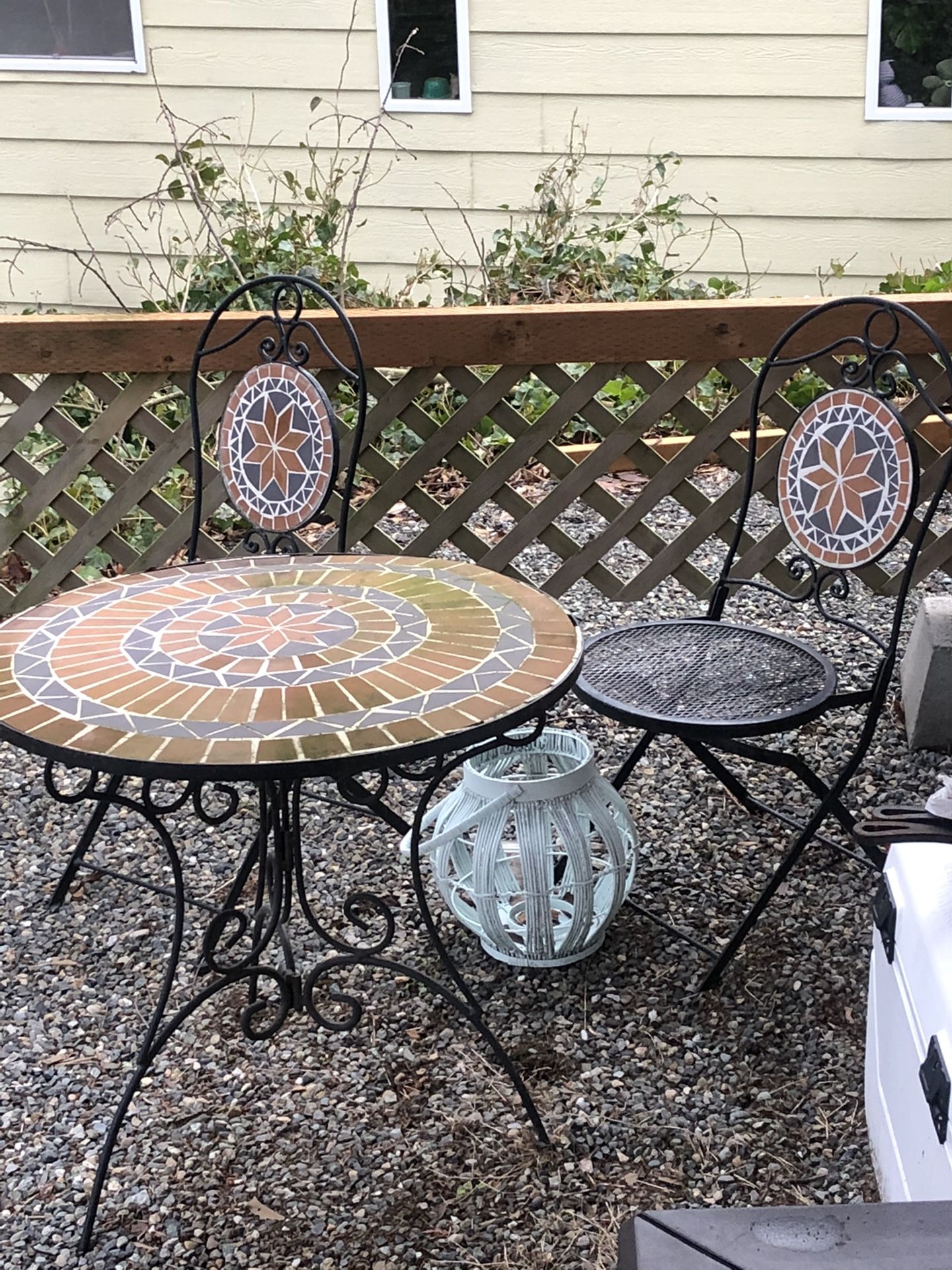 Patio Set- Table, 2 Chairs