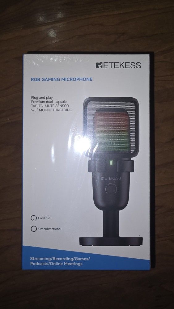 Retekess RGB Gaming Microphone (New)
