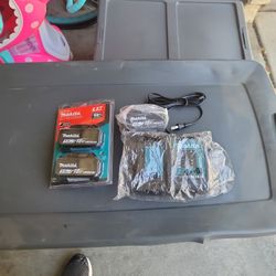 Makita Batteries And Charger
