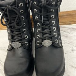 Harley Davidson, Ankle Boots, Size 7.5