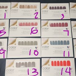 Color Street Nail Strips $5/pack