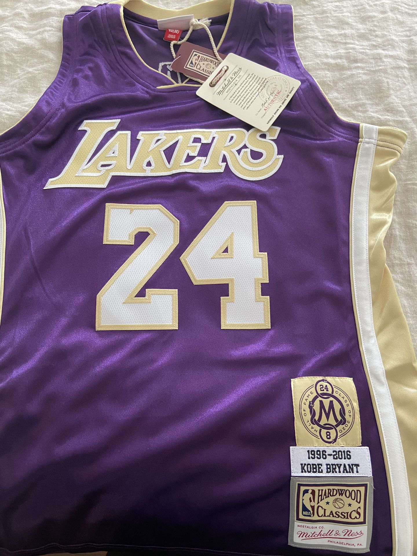 Kobe Bryant Los Angeles Lakers 1996-2016 Purple Authentic Jersey