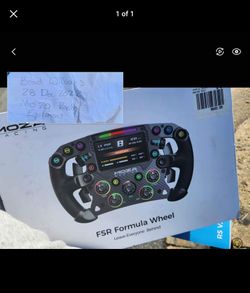 Moza FSR Formula Wheel Never Opened 
