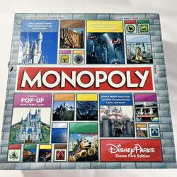 Monopoly Disney Parks Theme Park Edition Pop-Up Castle Board Game 2019