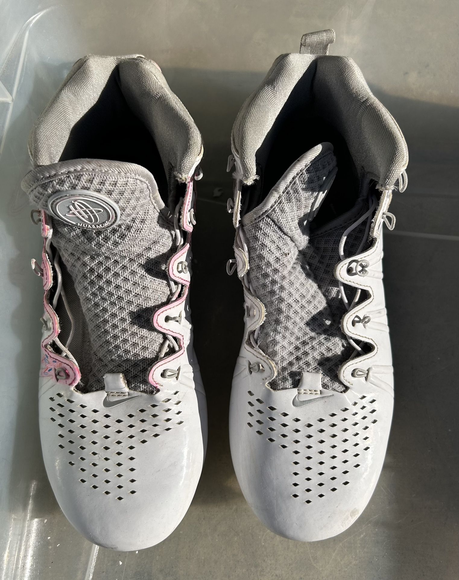 CLEATS - SIZE 6 1/2   - $10.00