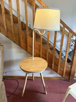 Side table/ lamp