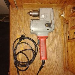 Heavy Duty  Corded Milwaukee Hole Hawg  Drill 13 Mm