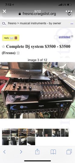 Complete DJ system $3500 obo cash only