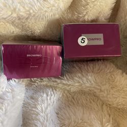 BrowPro Simone Eyebrow Stamp #5 / Light Brown (Arched Eyebrows) Selling As A Lot Of 2