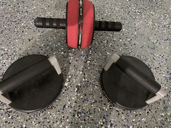Perfect Push Up Handles And Abdominal Muscle Fitness Roller
