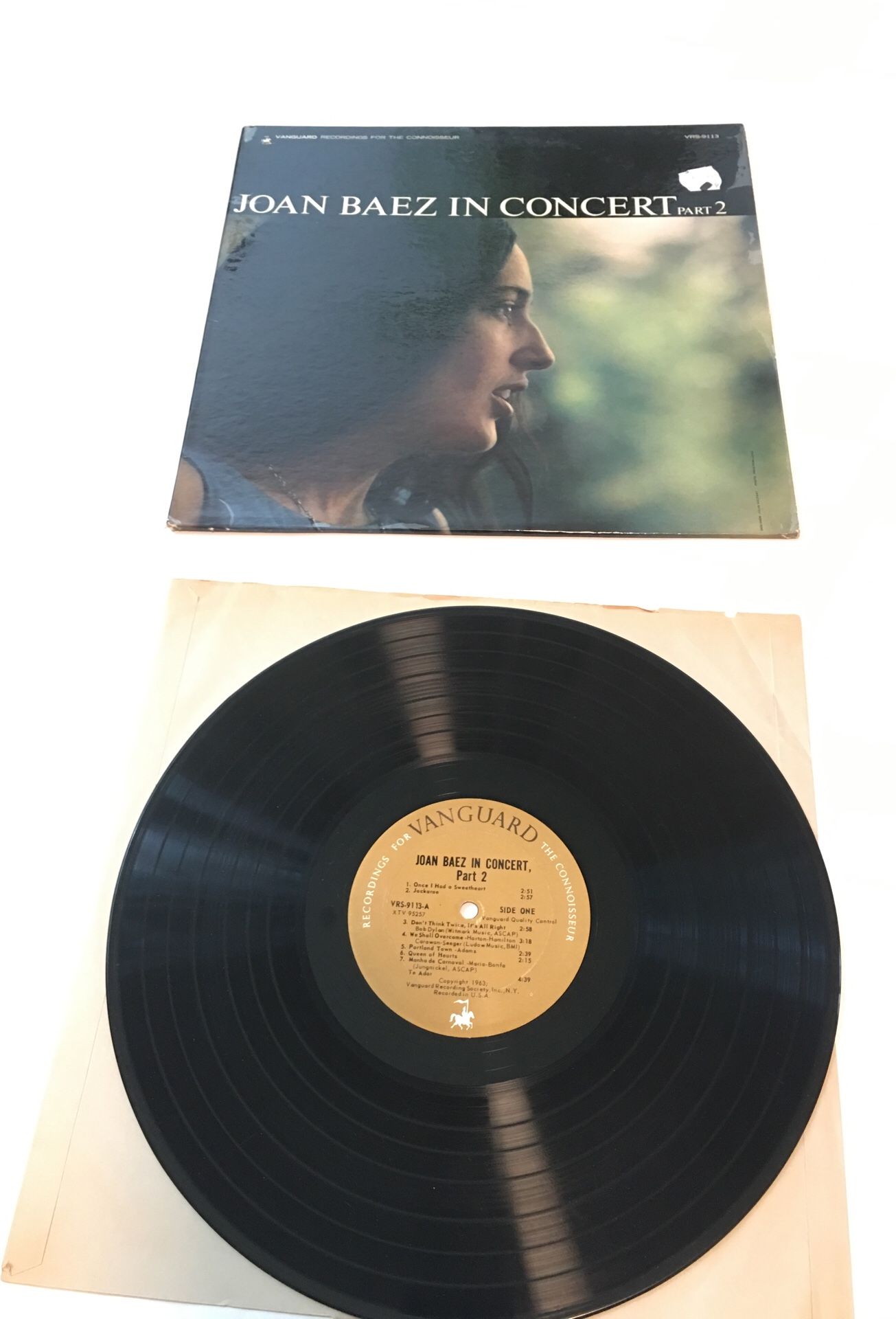 Joan Baez - In Concert part 2 vinyl
