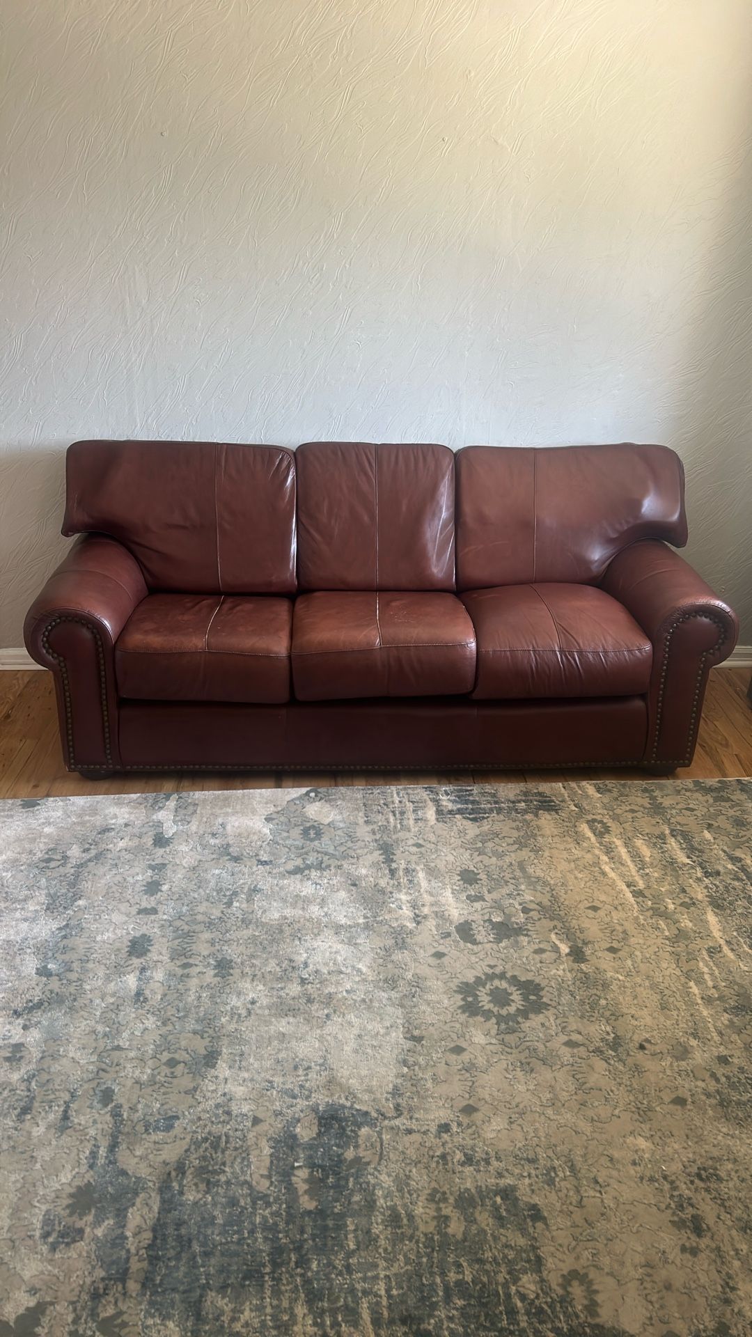 Leather couch great condition