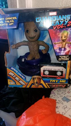 Guardians Of The Galaxy Rock & Roll Talking Groot