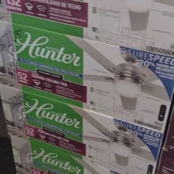 52" Indoor WiFi Enabled Ceiling Fan With Light Kit And Remote Control In Matte Nickel 