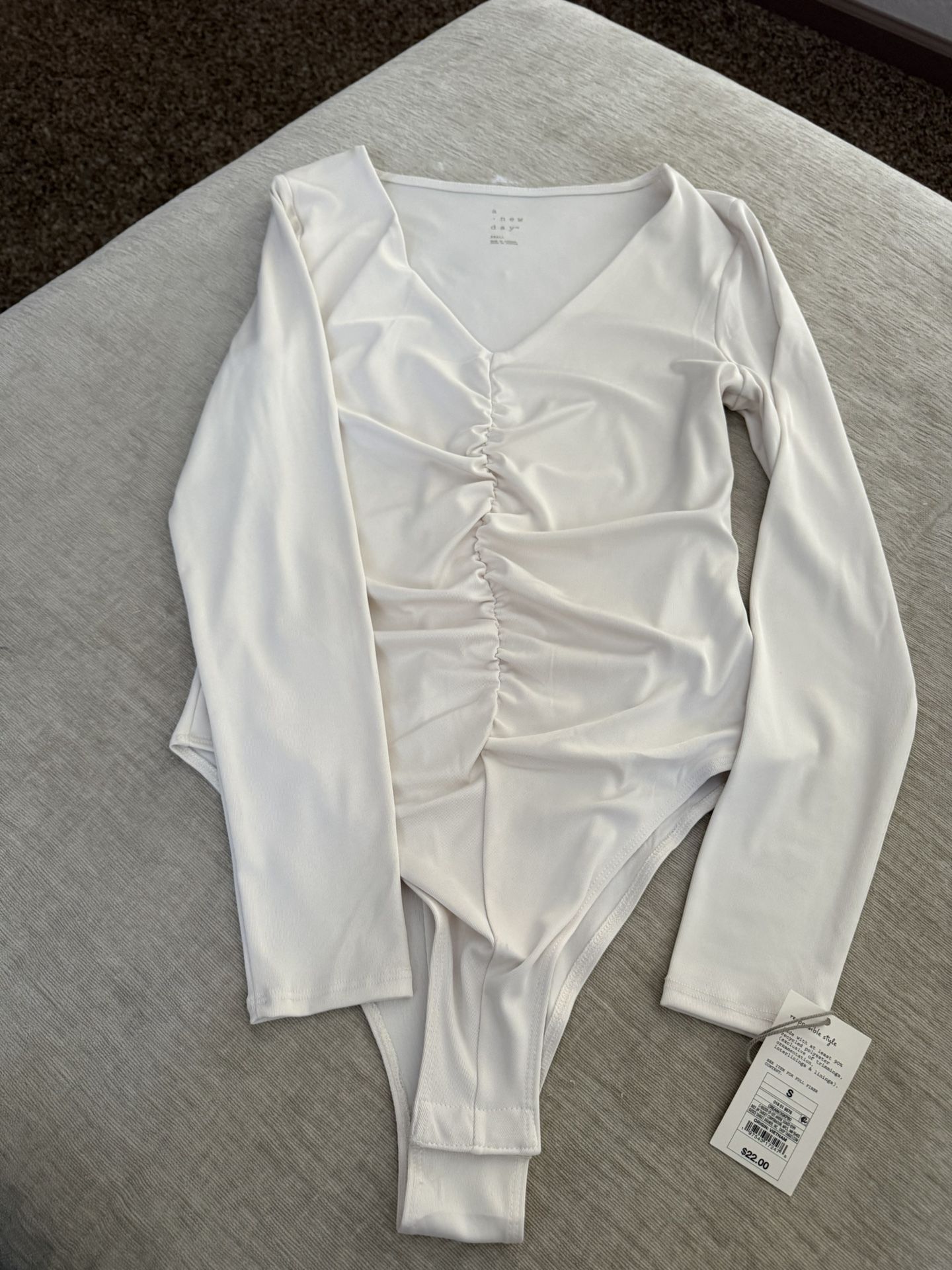 Target Ruffled Bodysuit