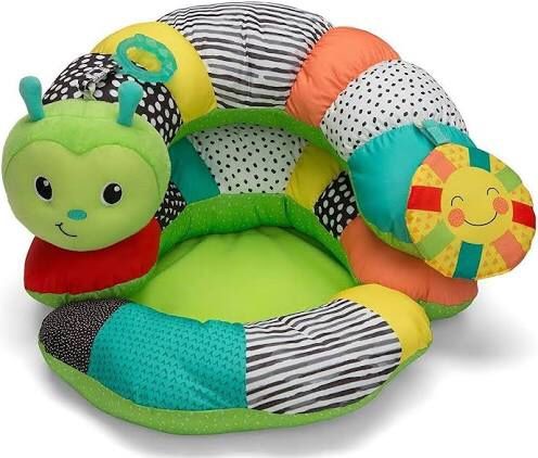 Infantino tummy time and seated support caterpillar