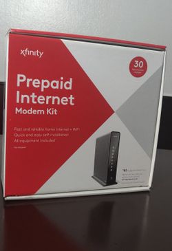 Xfinity Prepaid Internet Modem