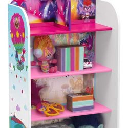 NEW TROLLS WOOD BOOKCASE 